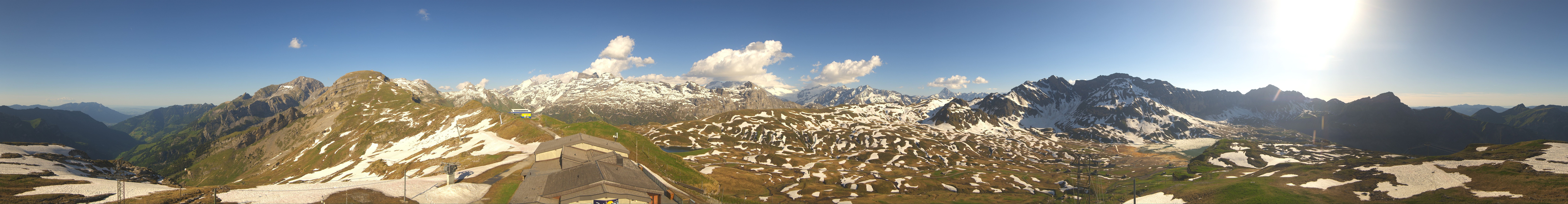 Archived image Webcam Melchsee-Frutt Sportbahnen Panorama Bonistock