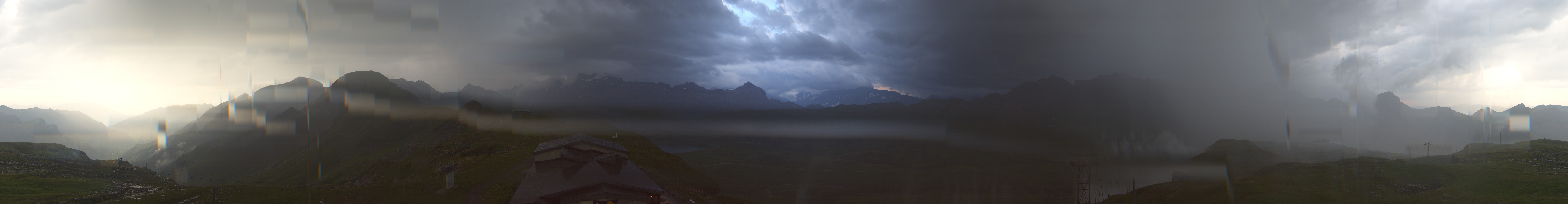 Archived image Webcam Melchsee-Frutt Sportbahnen Panorama Bonistock