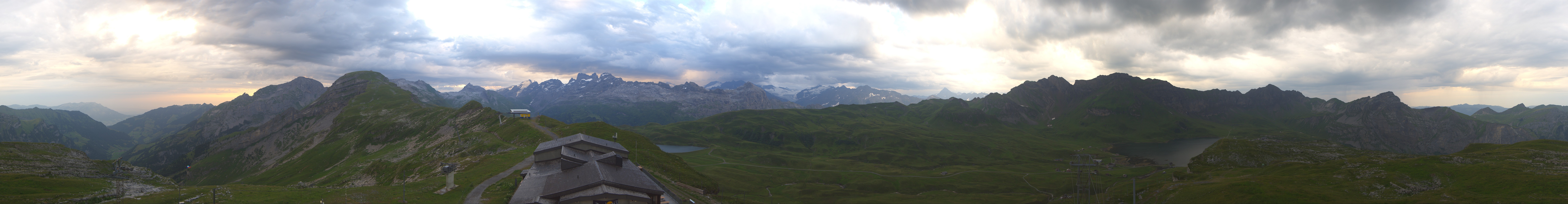 Archived image Webcam Melchsee-Frutt Sportbahnen Panorama Bonistock