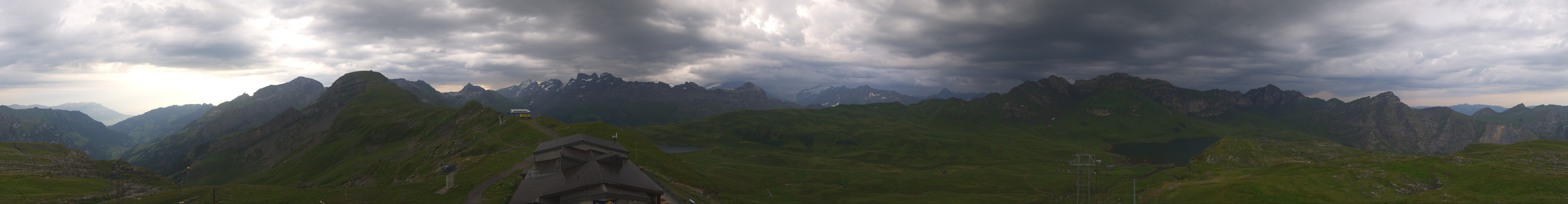 Archived image Webcam Melchsee-Frutt Sportbahnen Panorama Bonistock