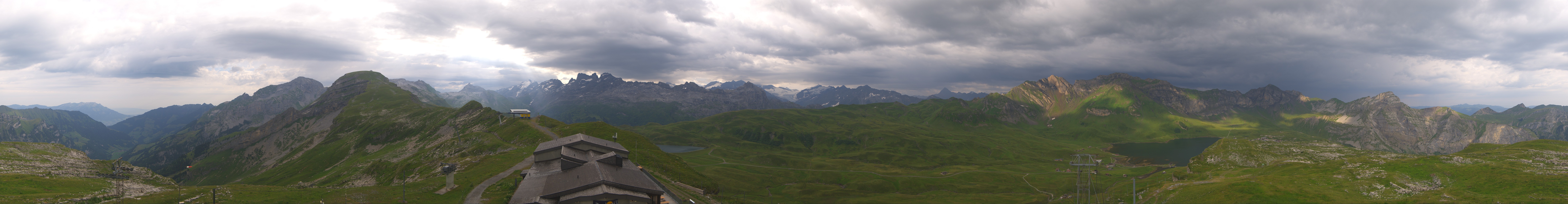 Archived image Webcam Melchsee-Frutt Sportbahnen Panorama Bonistock