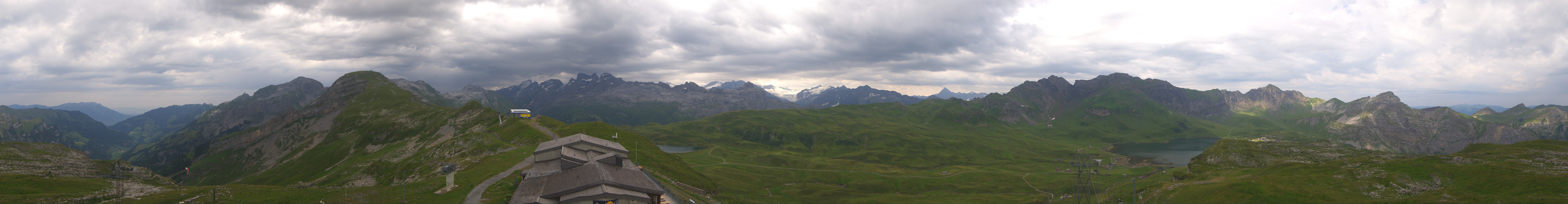 Archived image Webcam Melchsee-Frutt Sportbahnen Panorama Bonistock