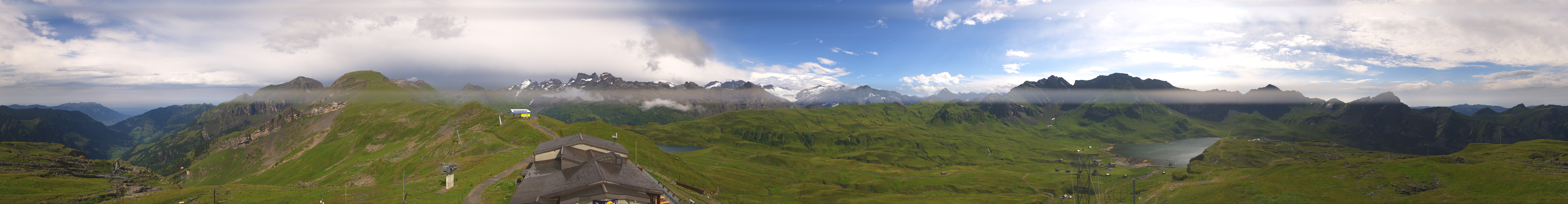 Archived image Webcam Melchsee-Frutt Sportbahnen Panorama Bonistock