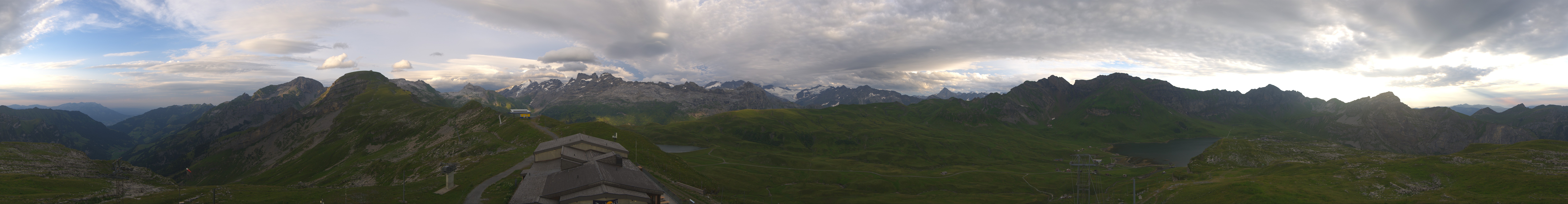 Archived image Webcam Melchsee-Frutt Sportbahnen Panorama Bonistock