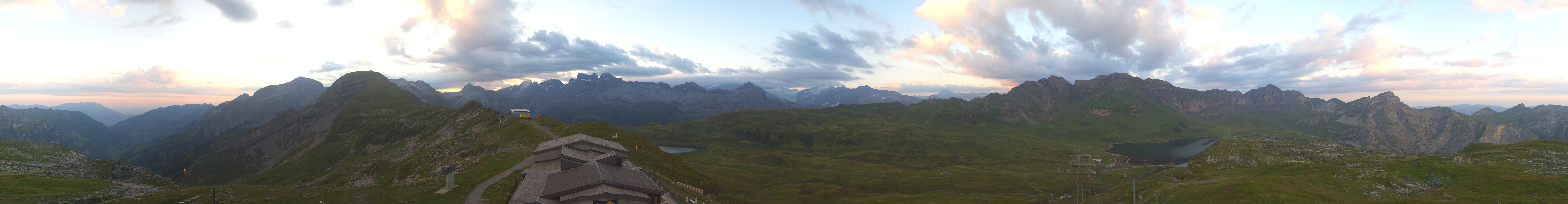 Archived image Webcam Melchsee-Frutt Sportbahnen Panorama Bonistock