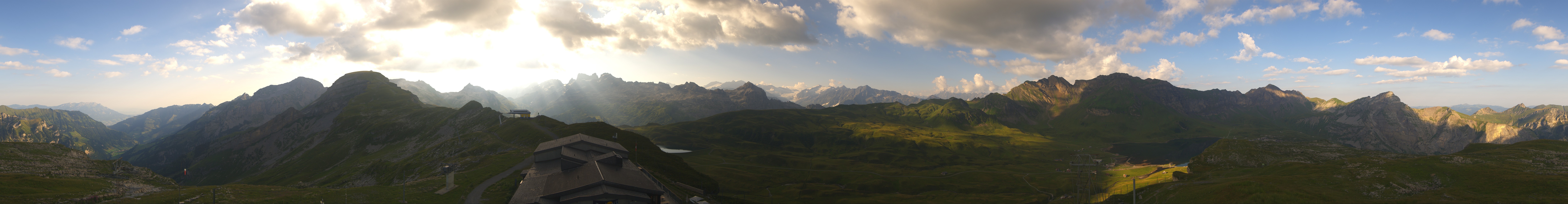 Archived image Webcam Melchsee-Frutt Sportbahnen Panorama Bonistock