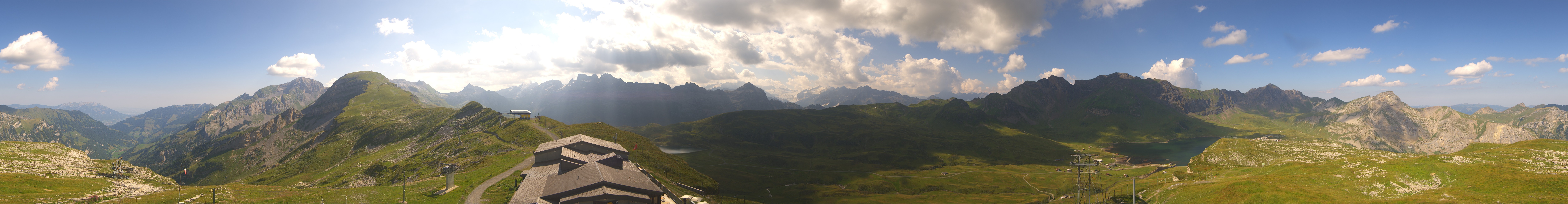 Archived image Webcam Melchsee-Frutt Sportbahnen Panorama Bonistock