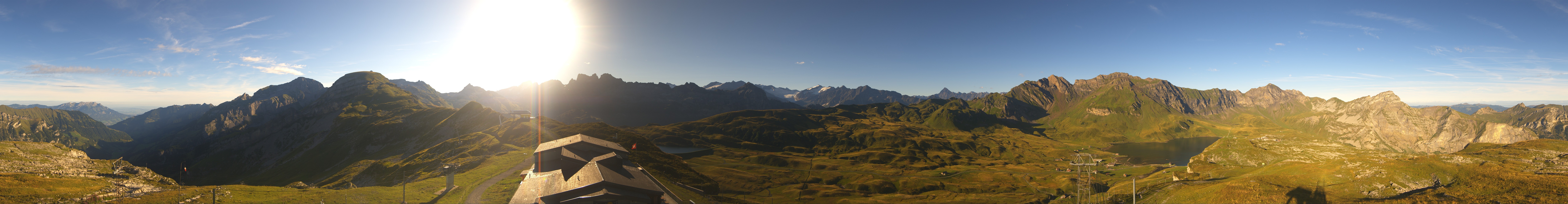 Archived image Webcam Melchsee-Frutt Sportbahnen Panorama Bonistock