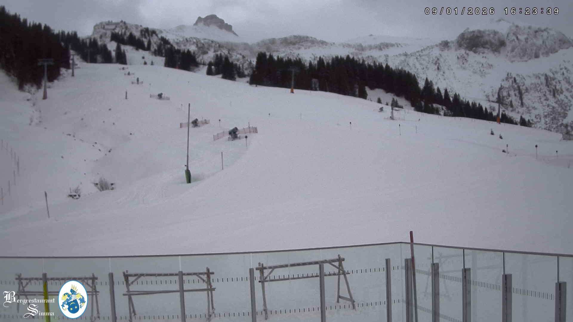 Archiv Foto Webcam Mellau: Aussicht vom Bergrestaurant Simma