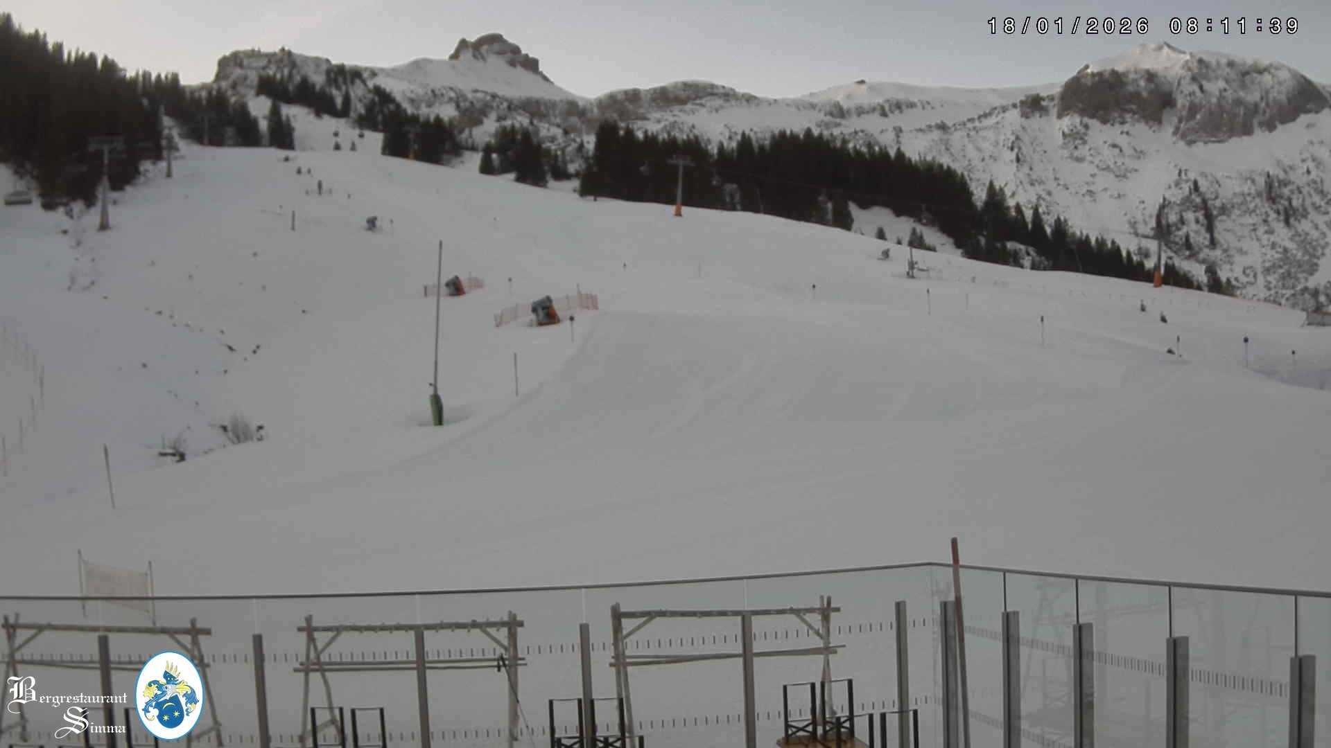 Archiv Foto Webcam Mellau: Aussicht vom Bergrestaurant Simma