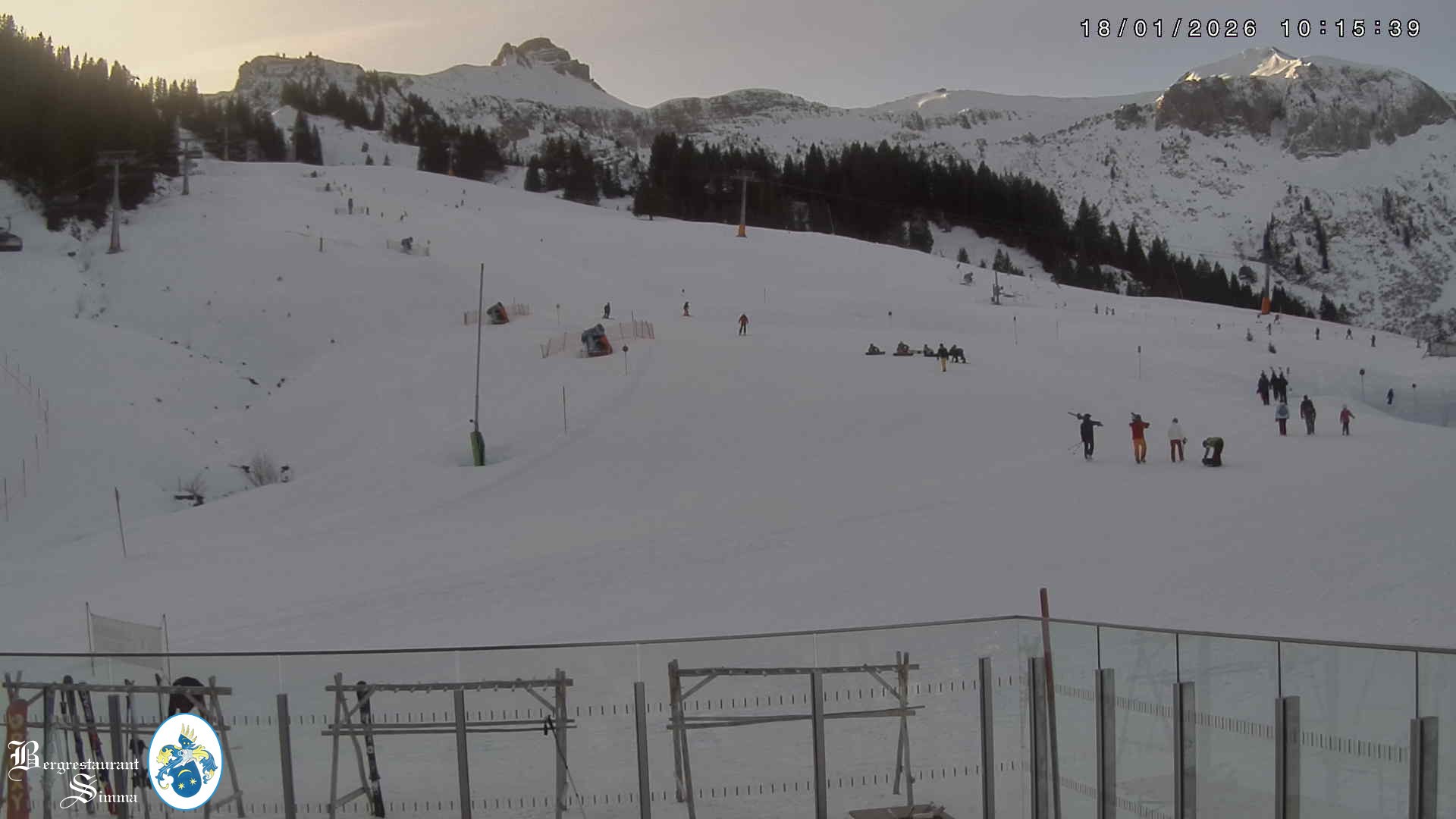 Archiv Foto Webcam Mellau: Aussicht vom Bergrestaurant Simma