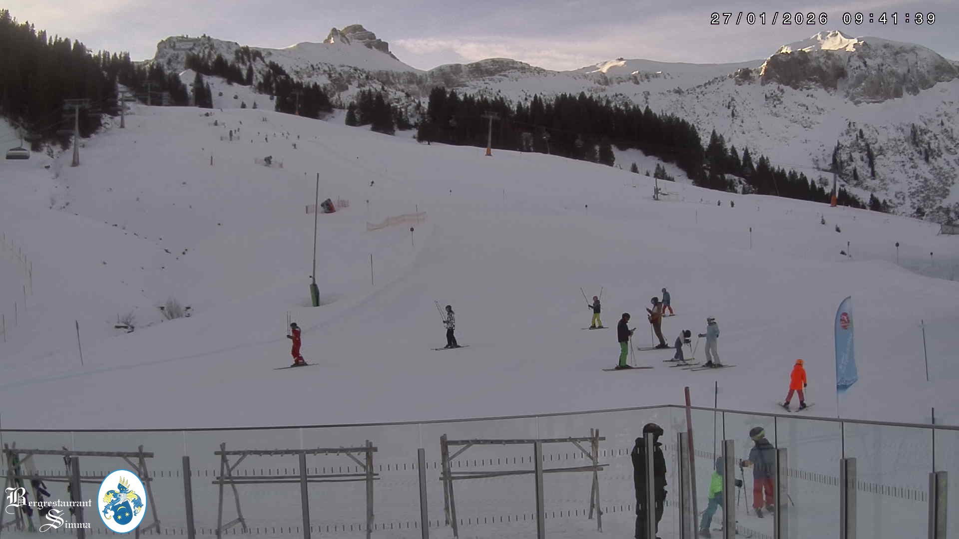 Archiv Foto Webcam Mellau: Aussicht vom Bergrestaurant Simma