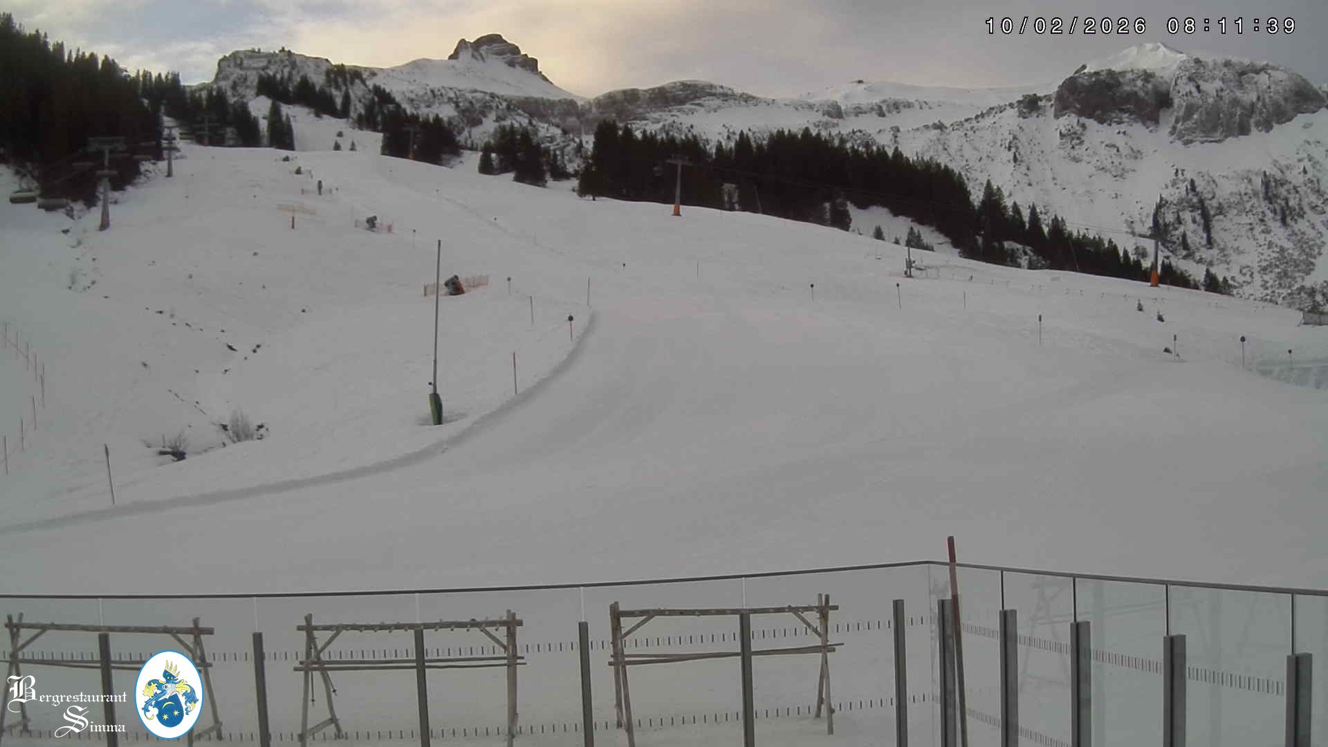 Archiv Foto Webcam Mellau: Aussicht vom Bergrestaurant Simma