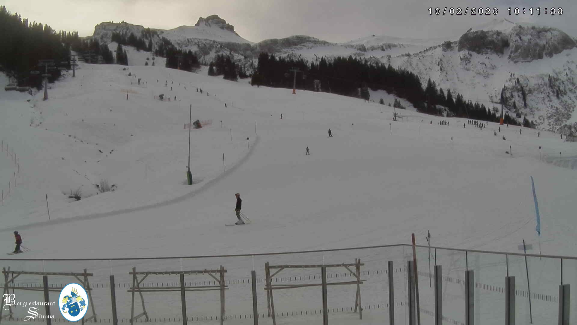 Archiv Foto Webcam Mellau: Aussicht vom Bergrestaurant Simma