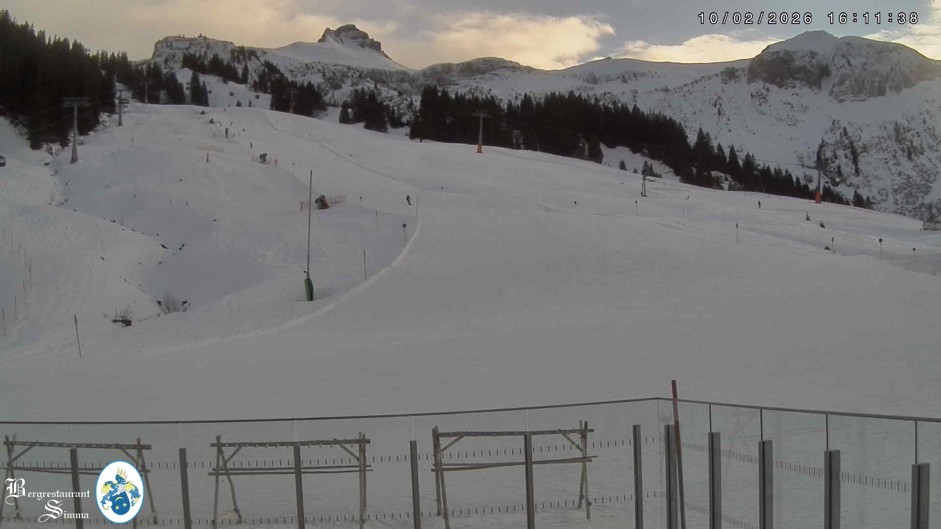 Archiv Foto Webcam Mellau: Aussicht vom Bergrestaurant Simma