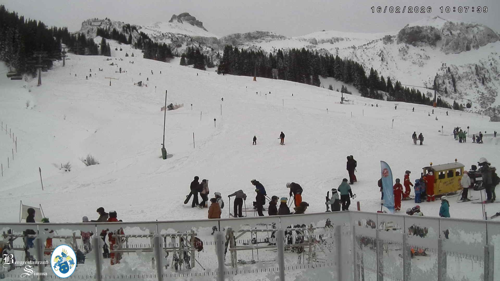 Archiv Foto Webcam Mellau: Aussicht vom Bergrestaurant Simma