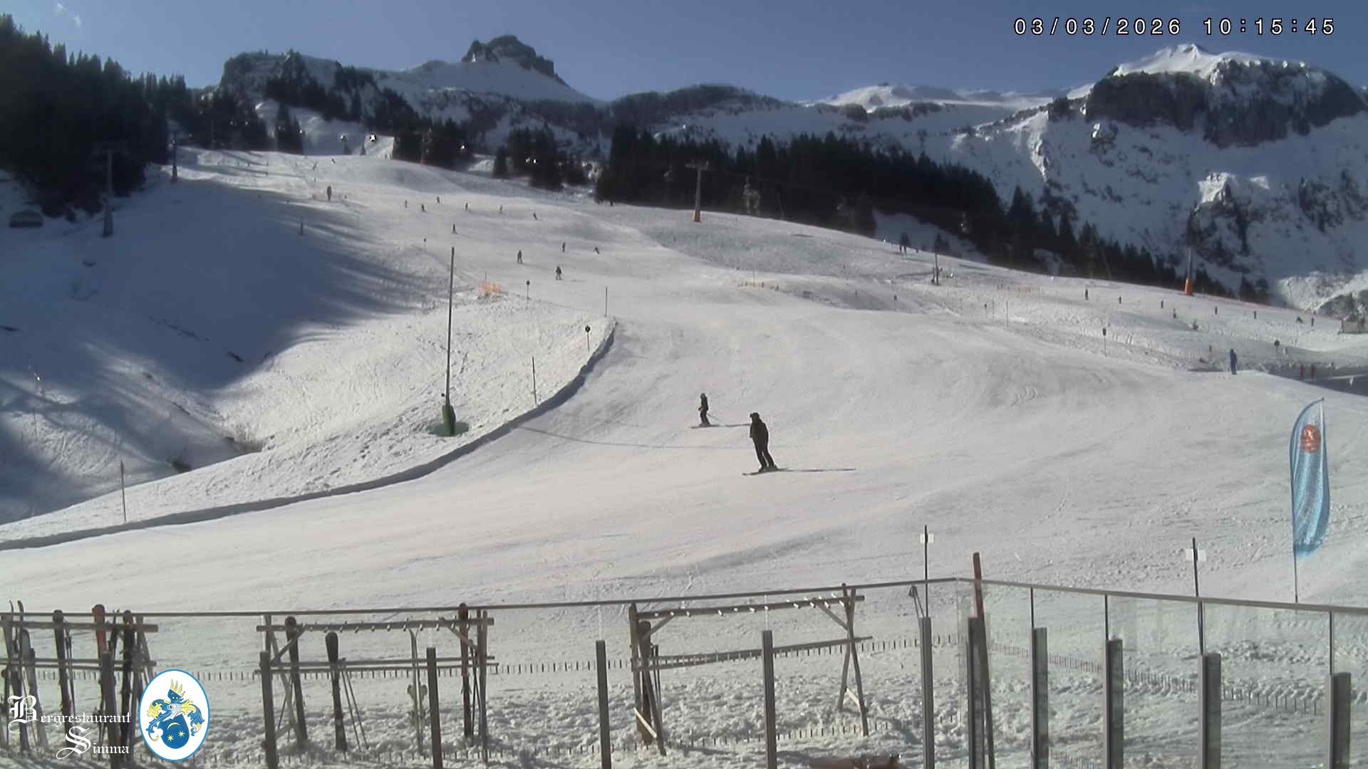 Archiv Foto Webcam Mellau: Aussicht vom Bergrestaurant Simma