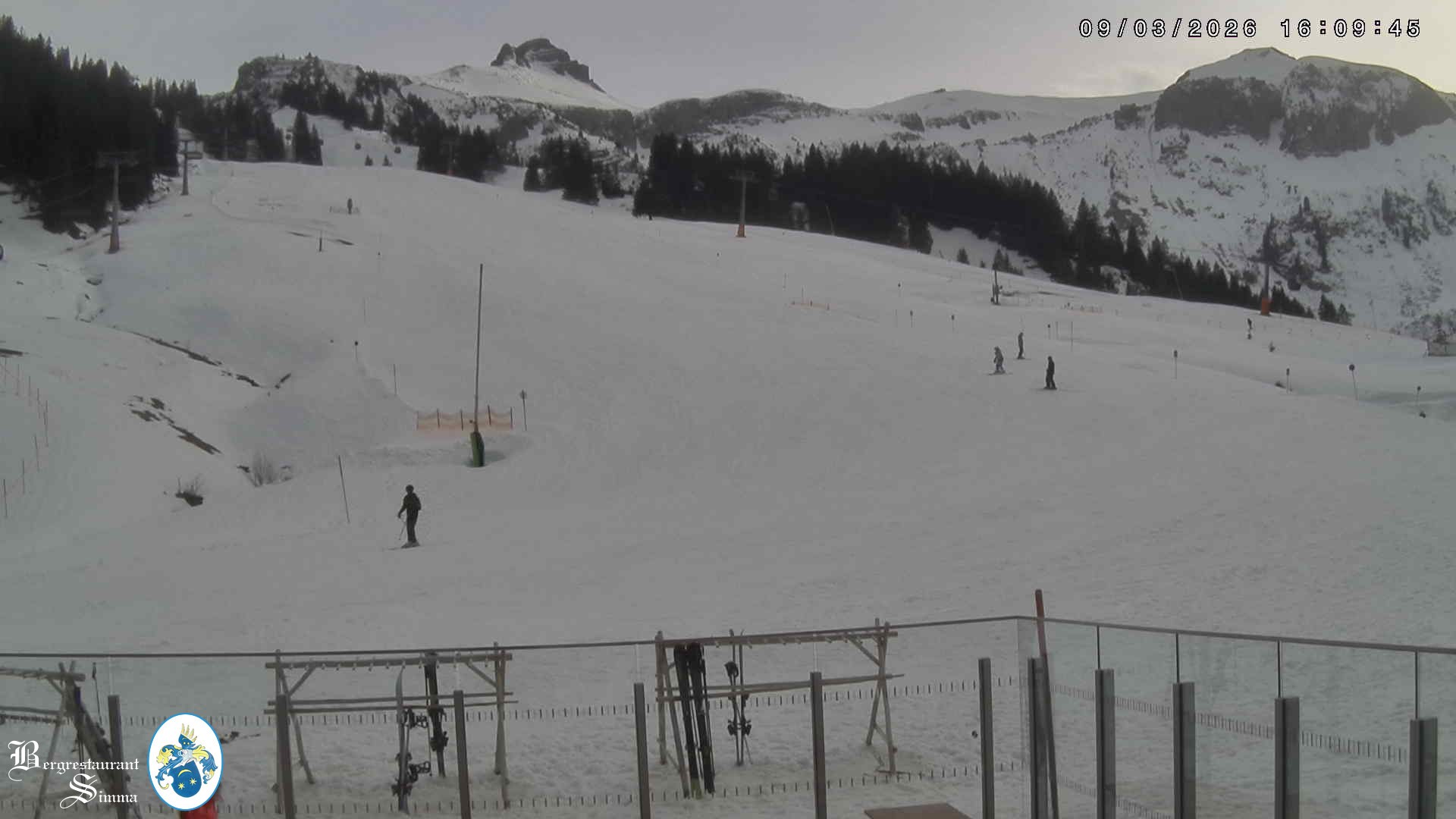 Archiv Foto Webcam Mellau: Aussicht vom Bergrestaurant Simma