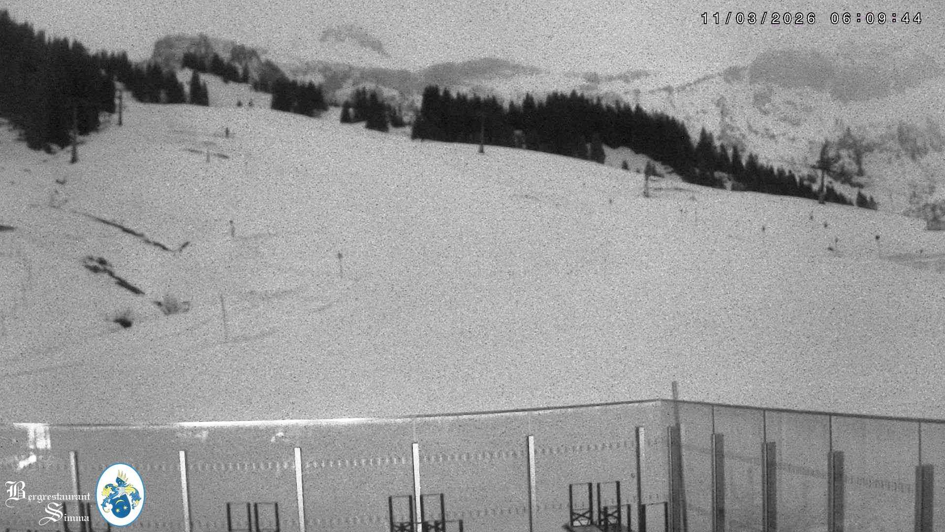 Archiv Foto Webcam Mellau: Aussicht vom Bergrestaurant Simma