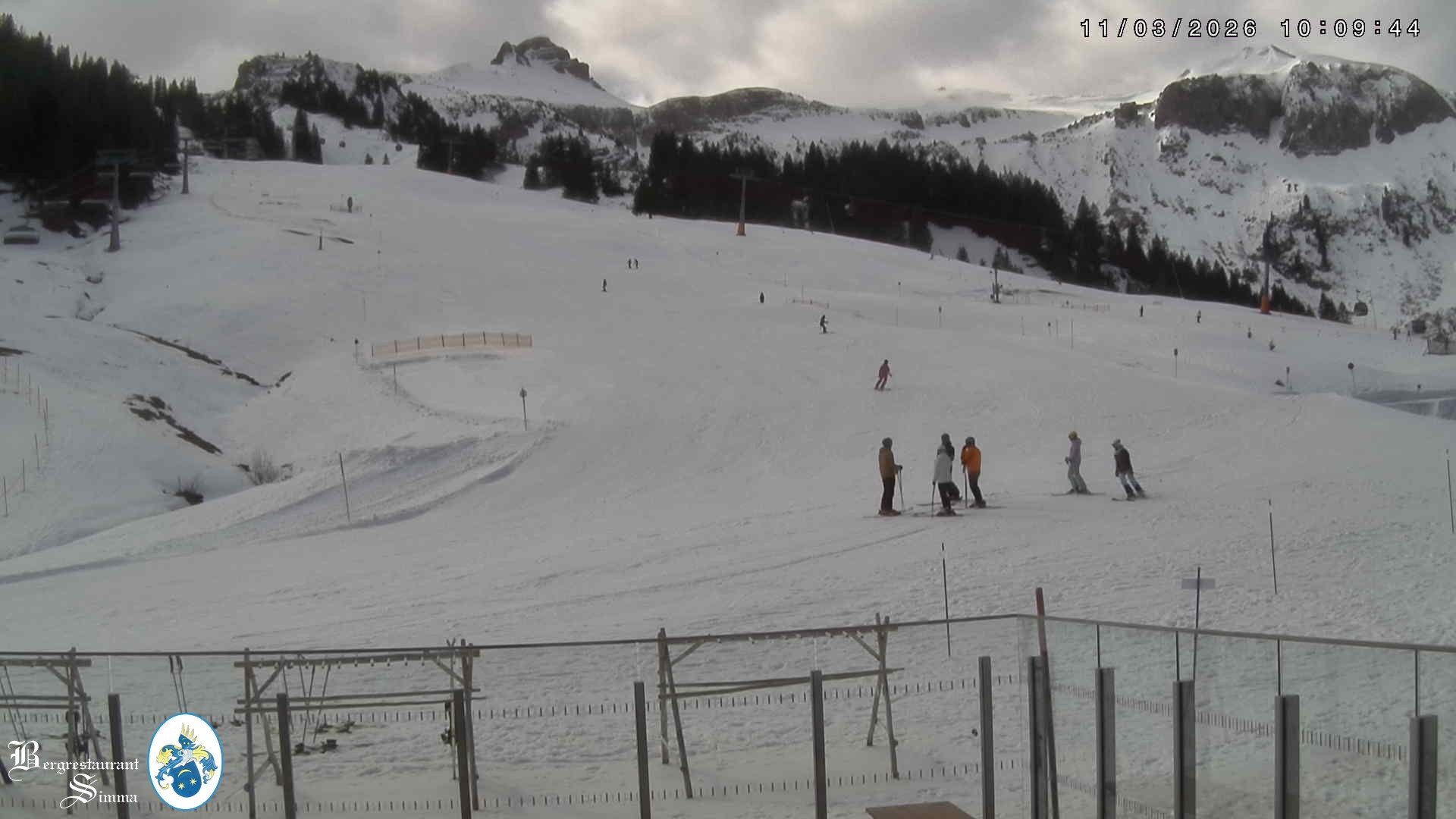 Archiv Foto Webcam Mellau: Aussicht vom Bergrestaurant Simma