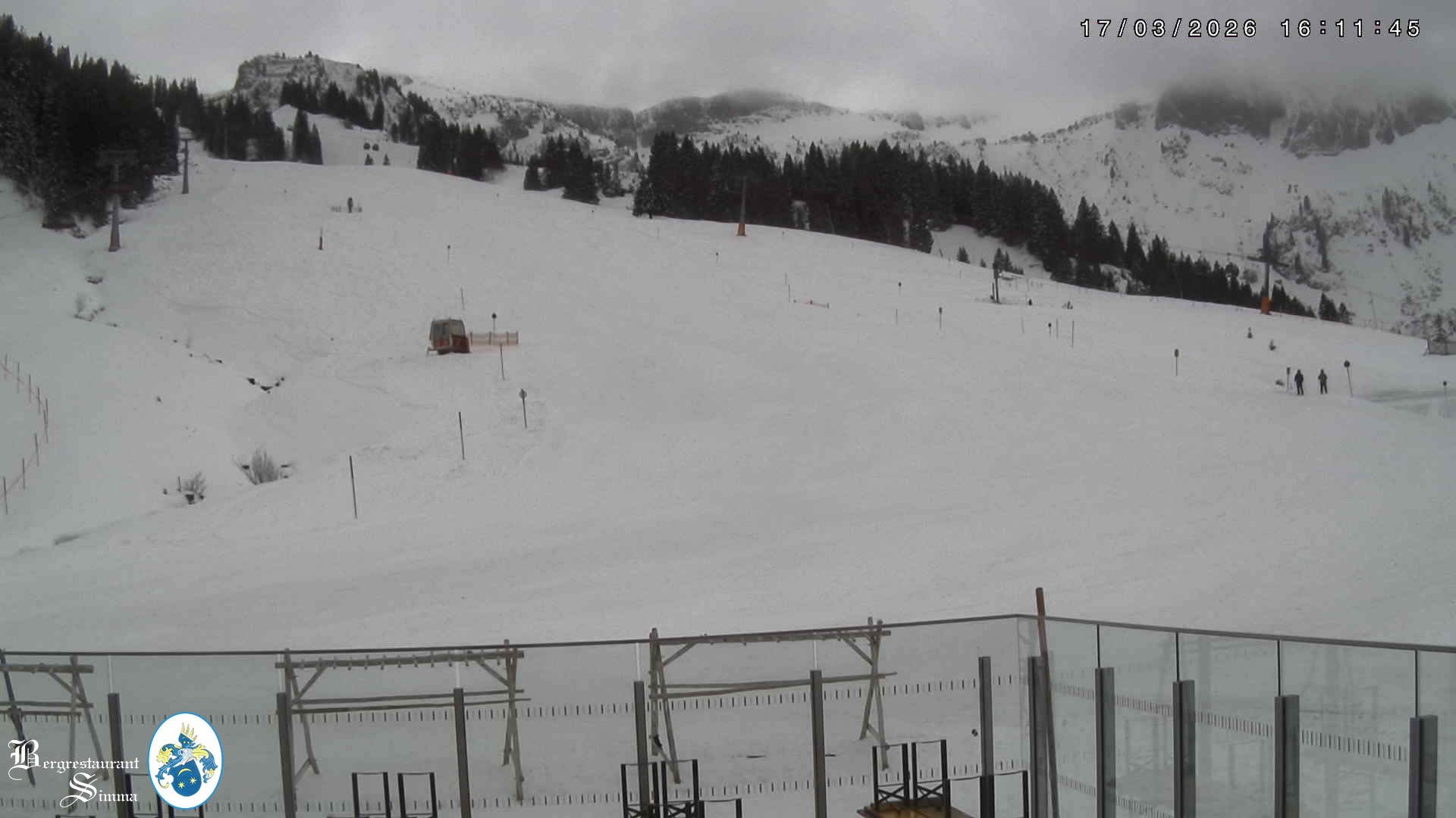 Archiv Foto Webcam Mellau: Aussicht vom Bergrestaurant Simma