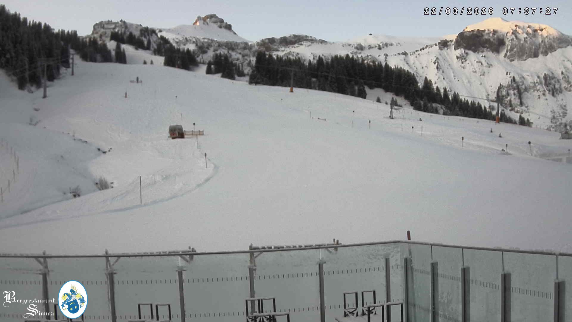 Archiv Foto Webcam Mellau: Aussicht vom Bergrestaurant Simma