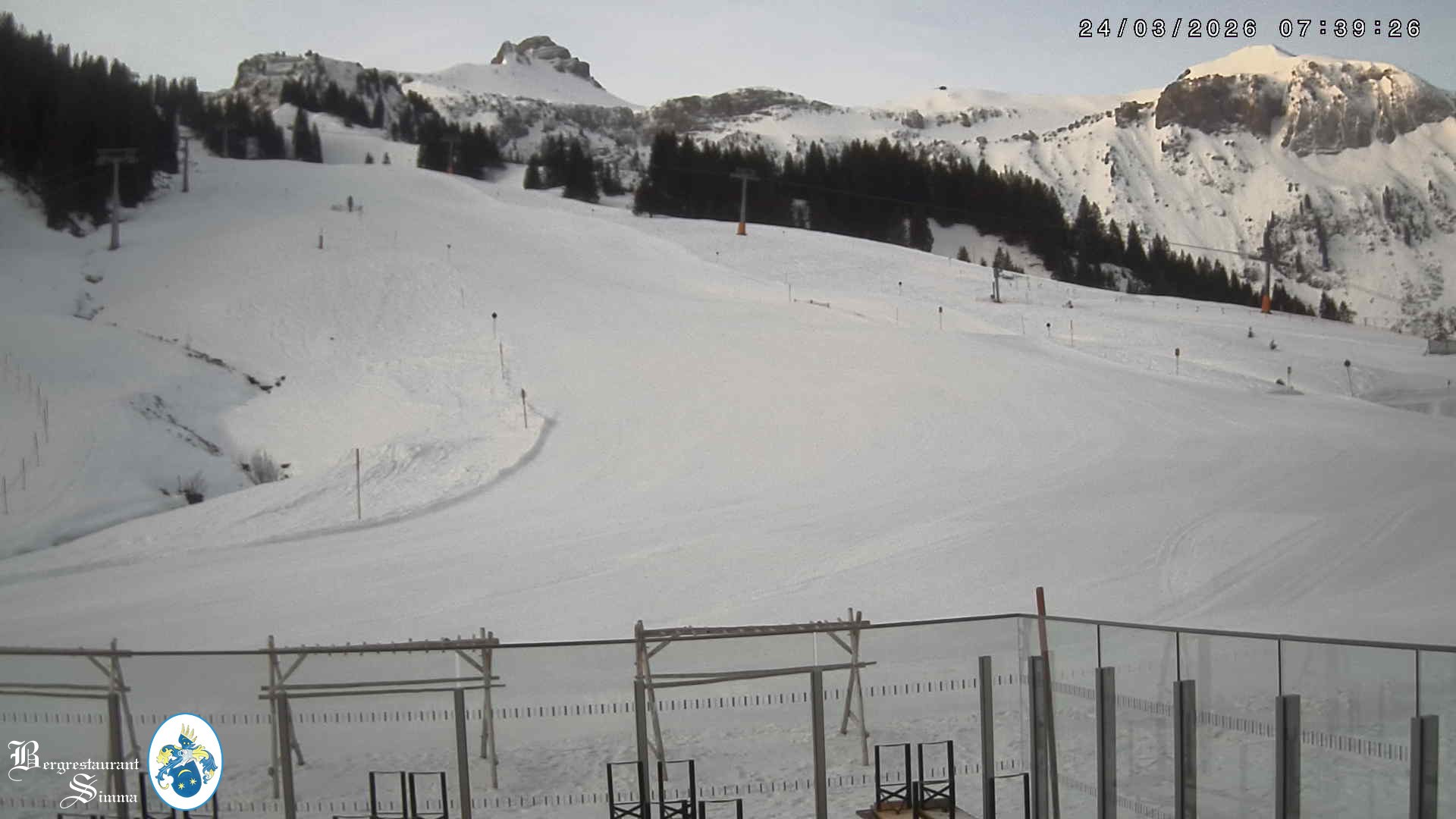 Archiv Foto Webcam Mellau: Aussicht vom Bergrestaurant Simma