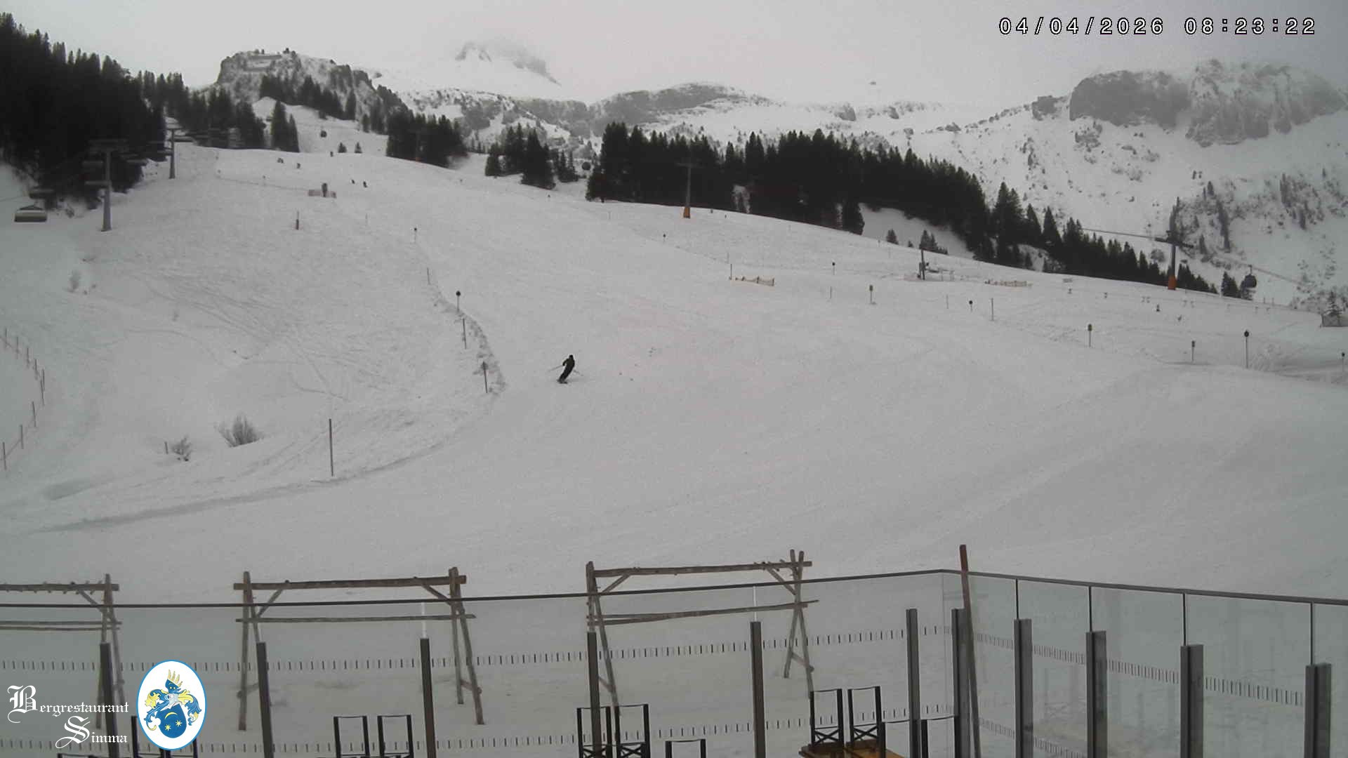 Archiv Foto Webcam Mellau: Aussicht vom Bergrestaurant Simma