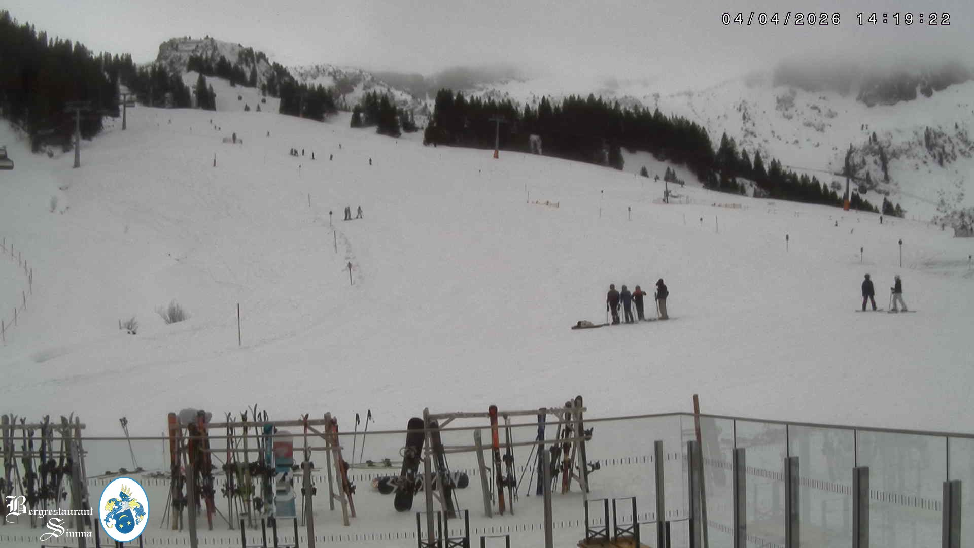 Archiv Foto Webcam Mellau: Aussicht vom Bergrestaurant Simma