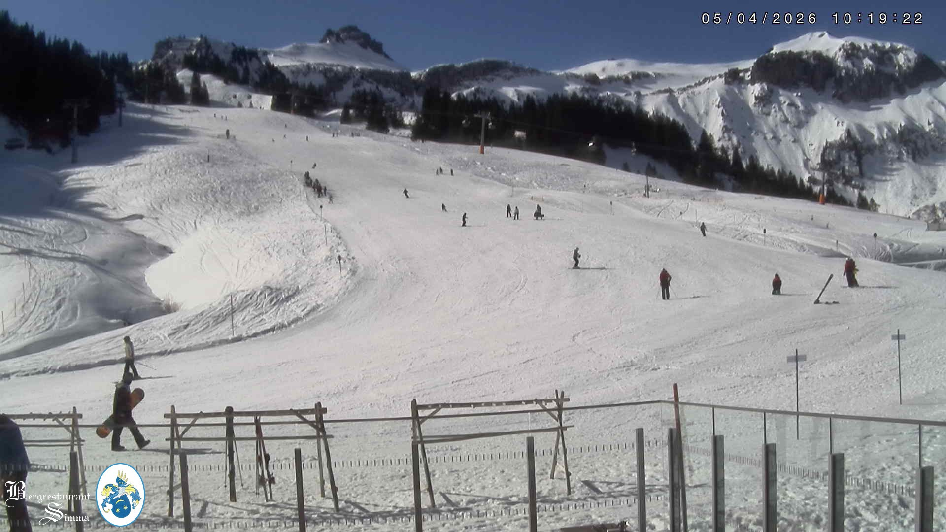 Archiv Foto Webcam Mellau: Aussicht vom Bergrestaurant Simma