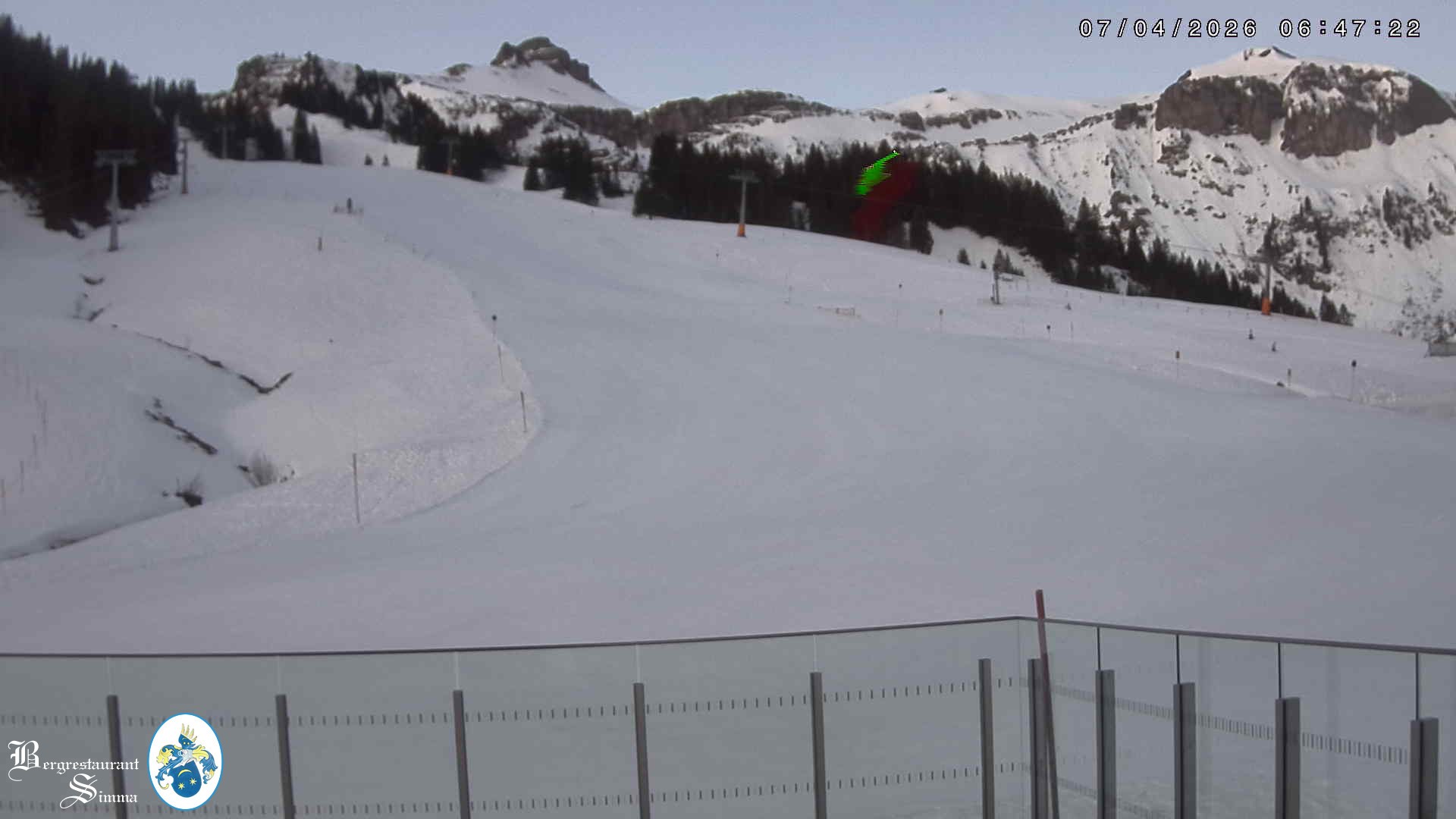 Archiv Foto Webcam Mellau: Aussicht vom Bergrestaurant Simma