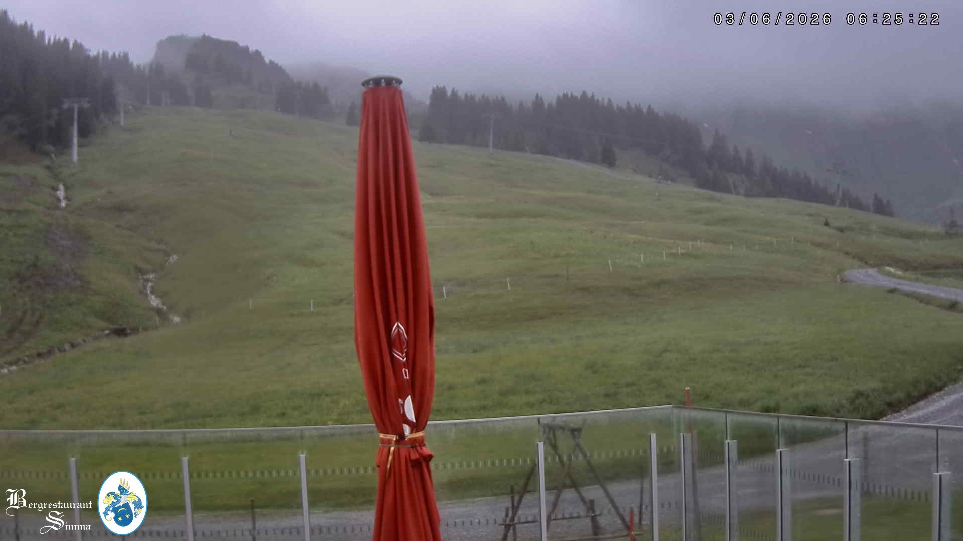 Archiv Foto Webcam Mellau: Aussicht vom Bergrestaurant Simma