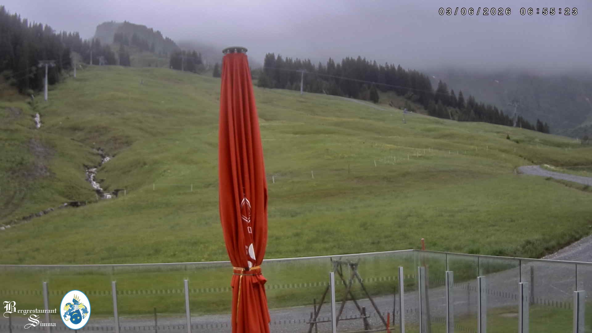 Archiv Foto Webcam Mellau: Aussicht vom Bergrestaurant Simma