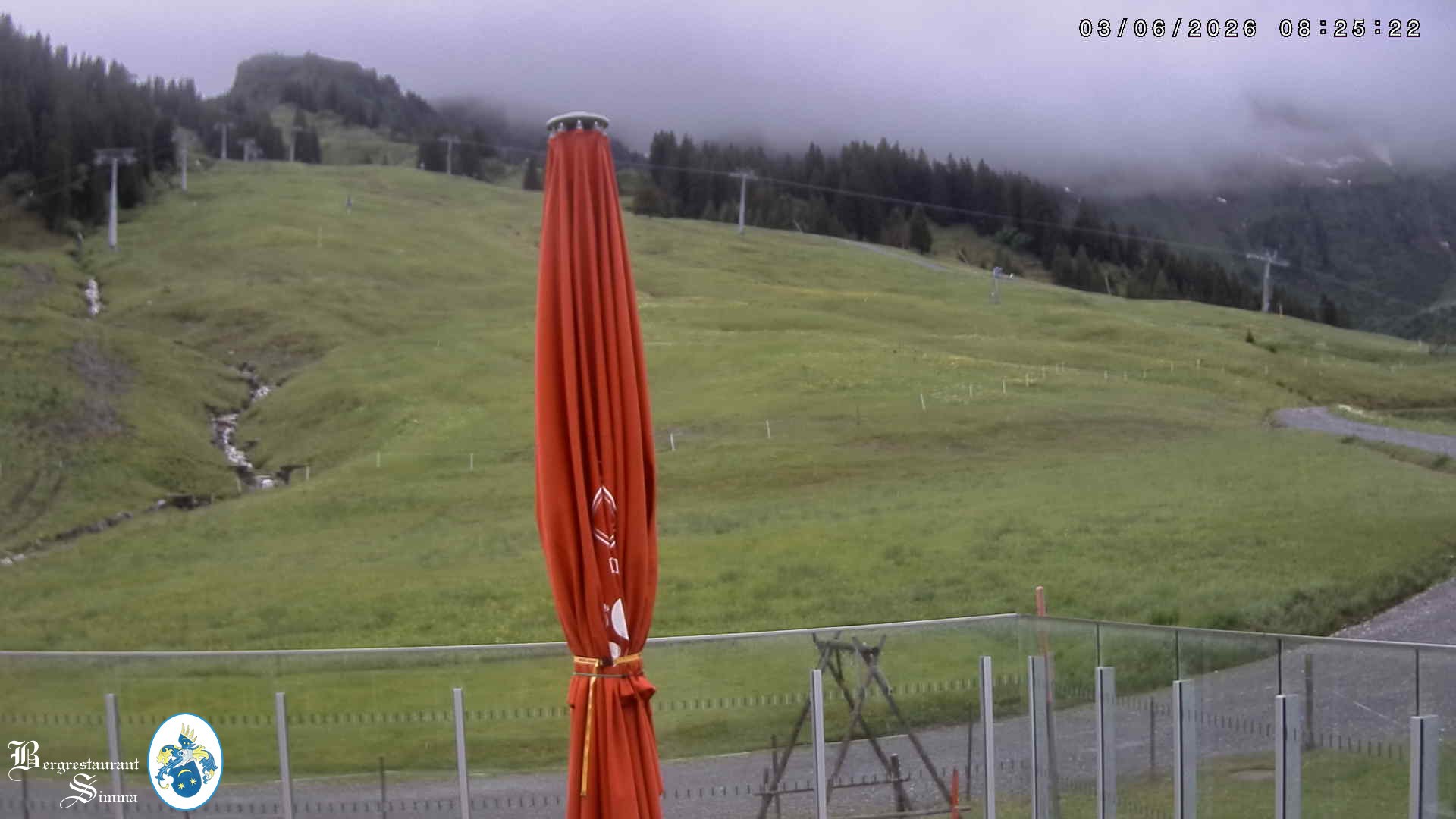 Archiv Foto Webcam Mellau: Aussicht vom Bergrestaurant Simma