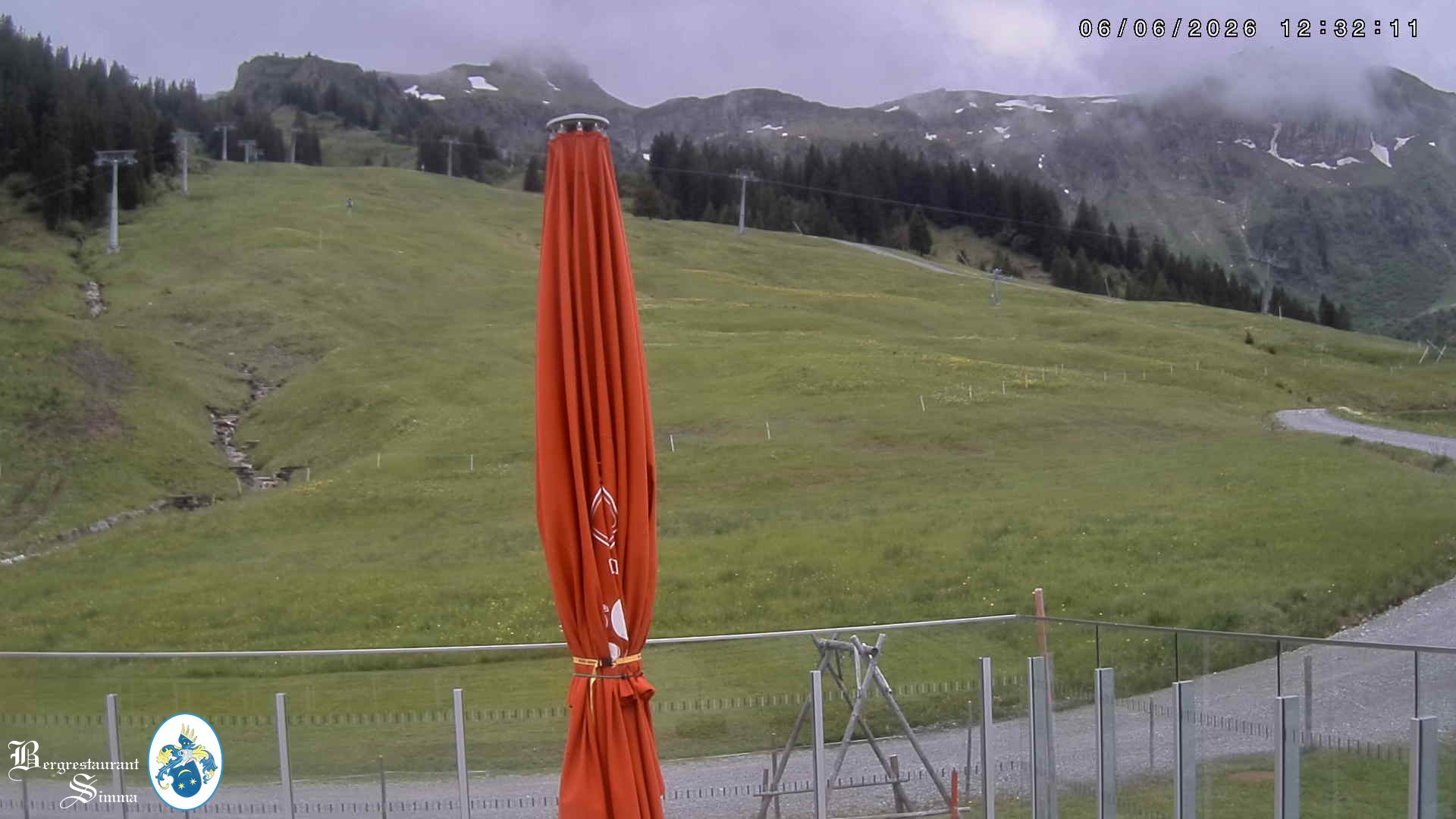Archiv Foto Webcam Mellau: Aussicht vom Bergrestaurant Simma