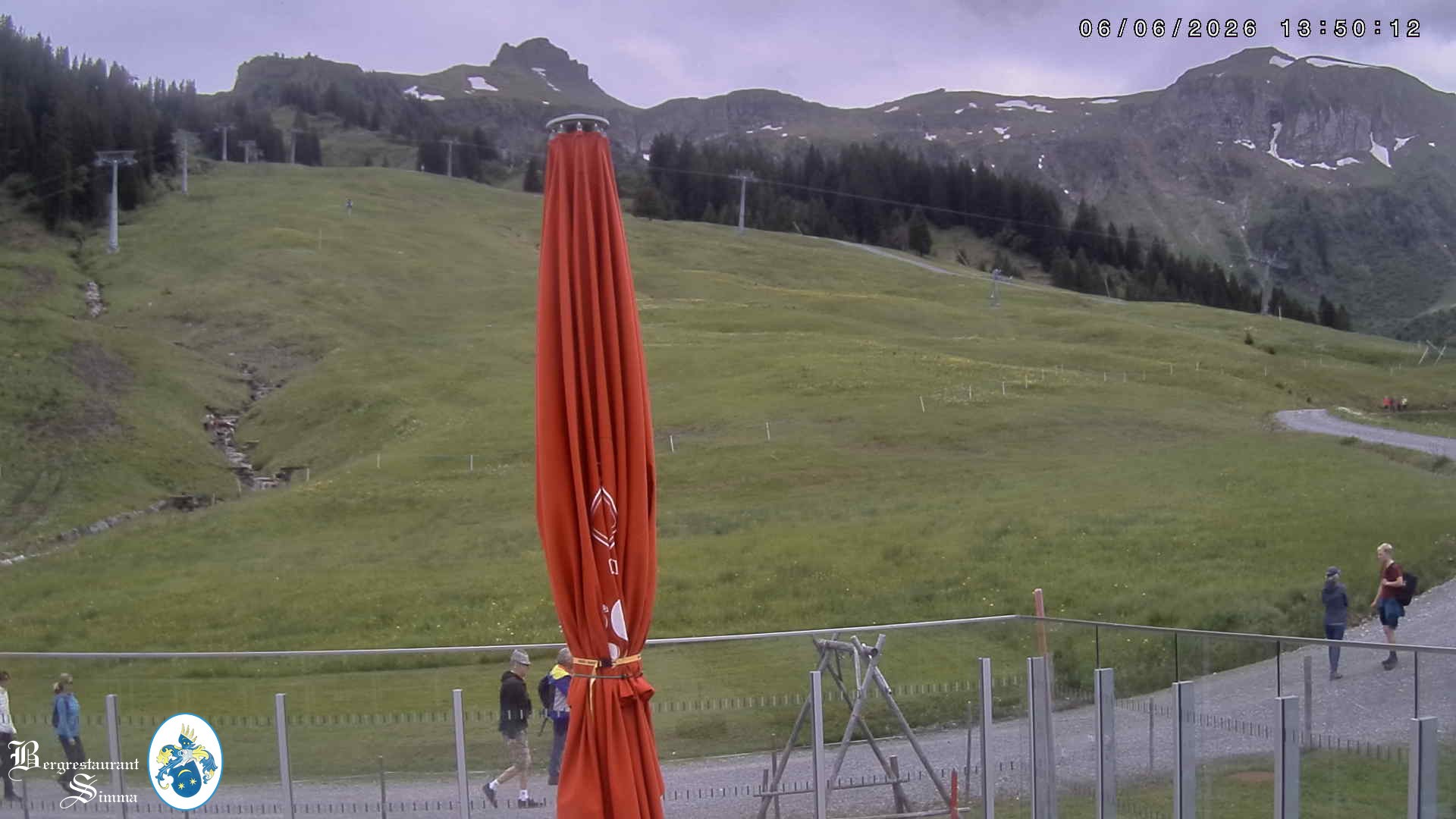 Archiv Foto Webcam Mellau: Aussicht vom Bergrestaurant Simma