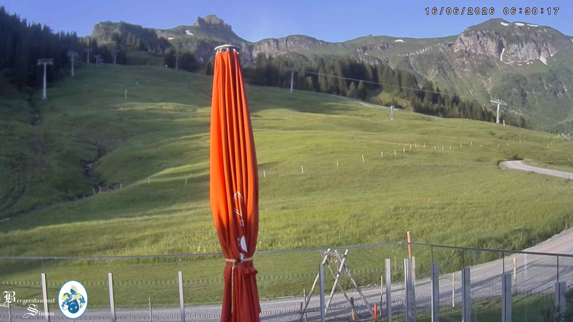 Archiv Foto Webcam Mellau: Aussicht vom Bergrestaurant Simma