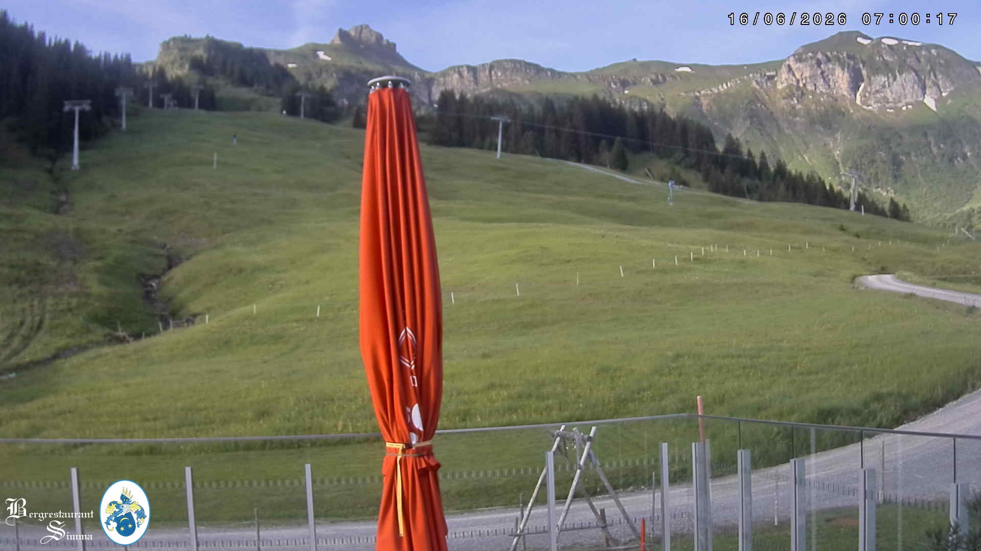 Archiv Foto Webcam Mellau: Aussicht vom Bergrestaurant Simma