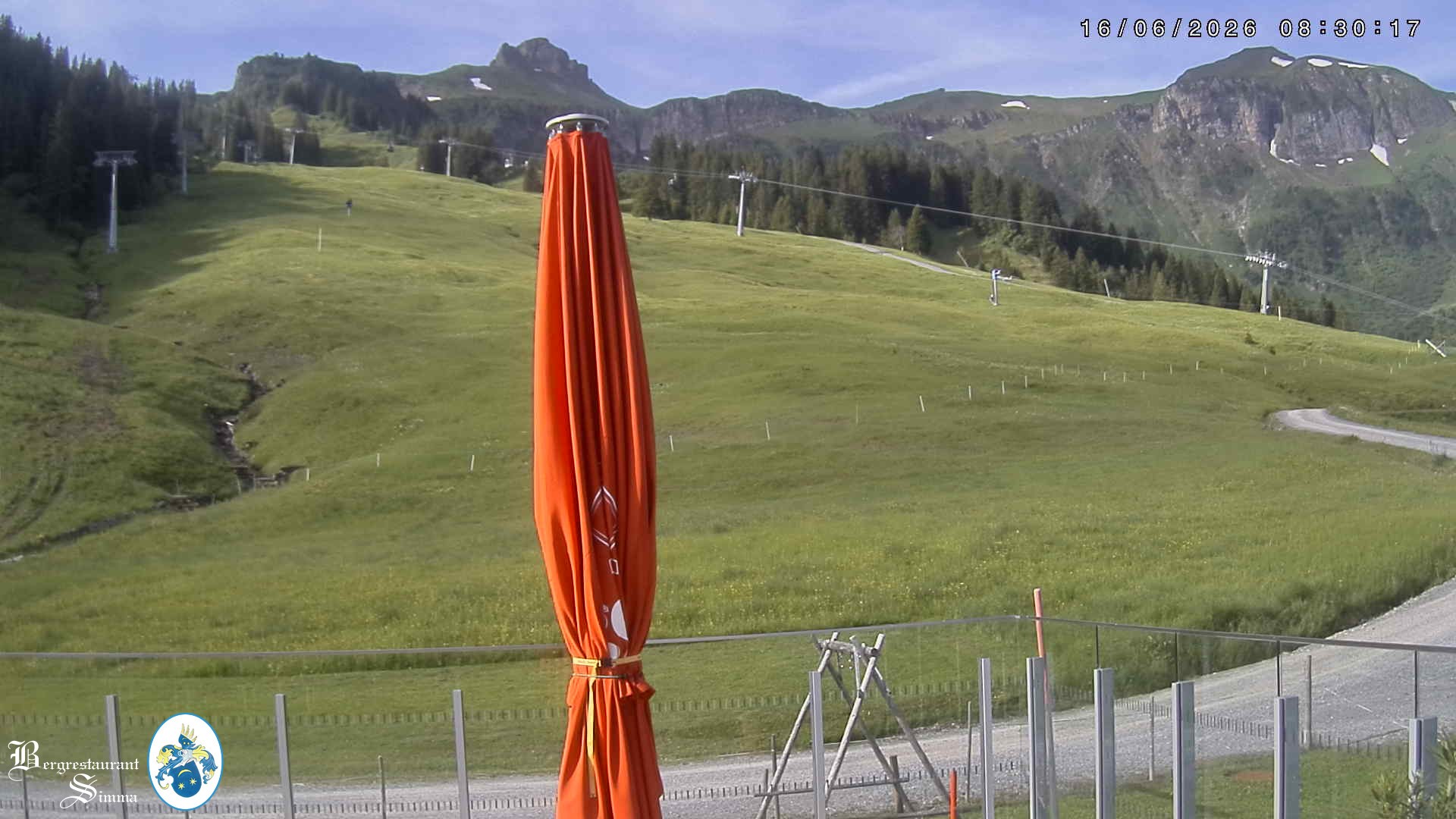 Archiv Foto Webcam Mellau: Aussicht vom Bergrestaurant Simma