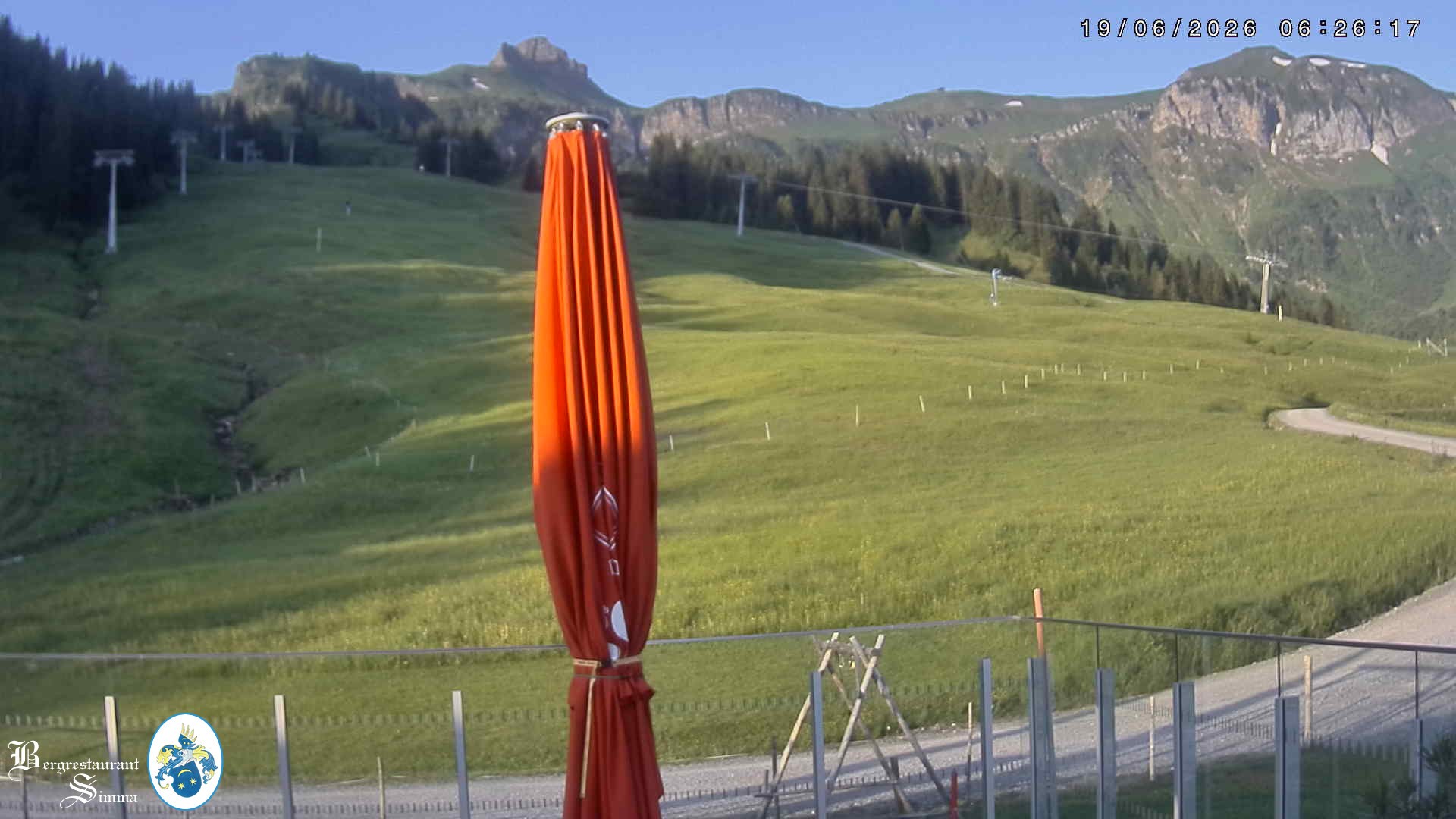 Archiv Foto Webcam Mellau: Aussicht vom Bergrestaurant Simma