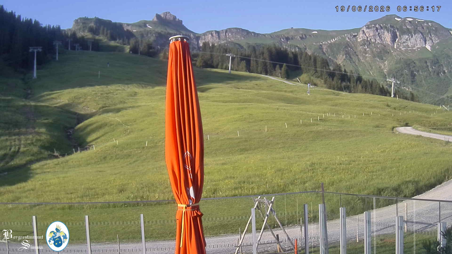 Archiv Foto Webcam Mellau: Aussicht vom Bergrestaurant Simma