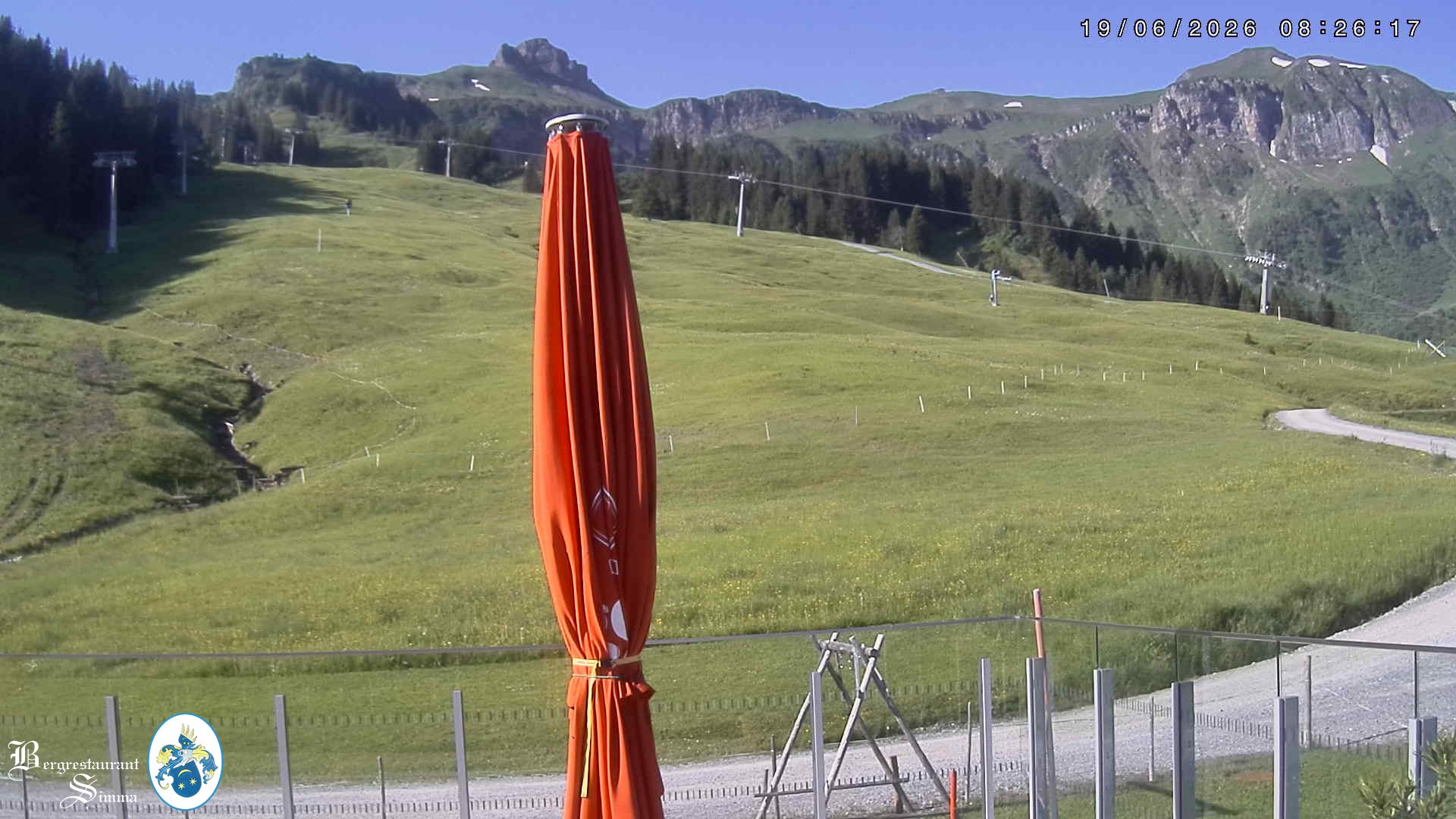 Archiv Foto Webcam Mellau: Aussicht vom Bergrestaurant Simma