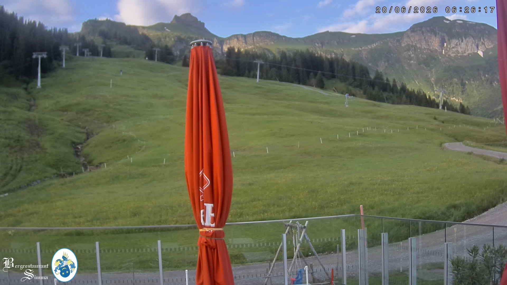 Archiv Foto Webcam Mellau: Aussicht vom Bergrestaurant Simma