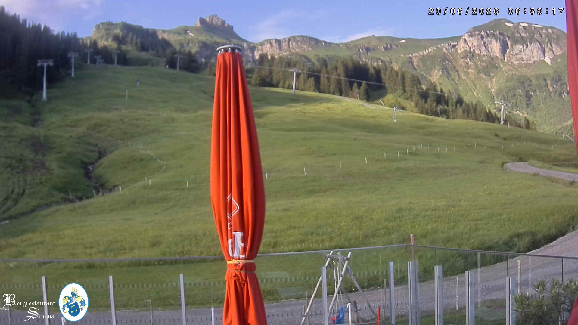 Archiv Foto Webcam Mellau: Aussicht vom Bergrestaurant Simma