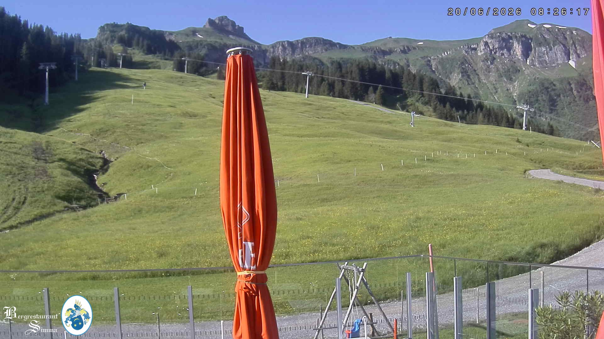 Archiv Foto Webcam Mellau: Aussicht vom Bergrestaurant Simma