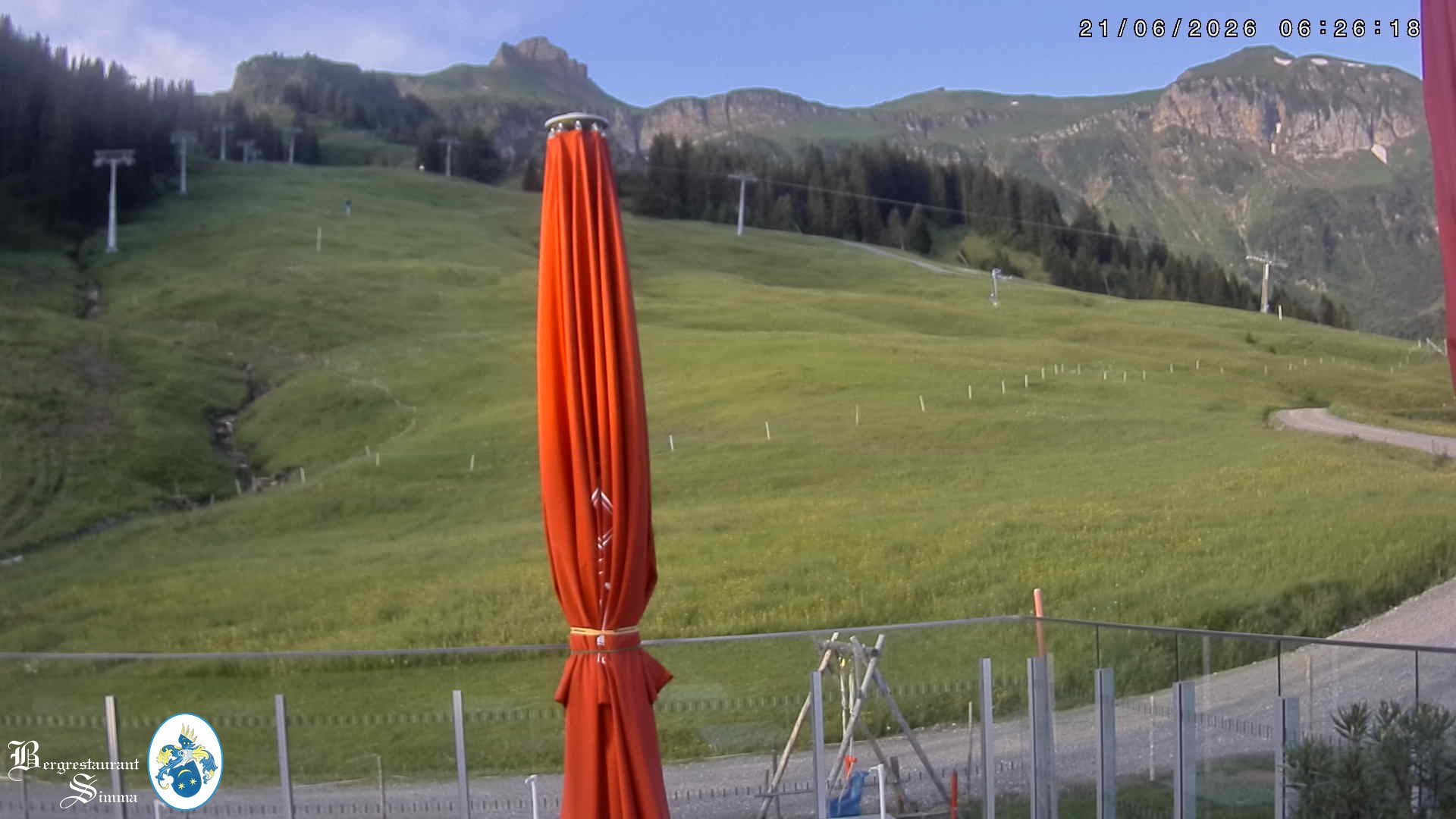 Archiv Foto Webcam Mellau: Aussicht vom Bergrestaurant Simma