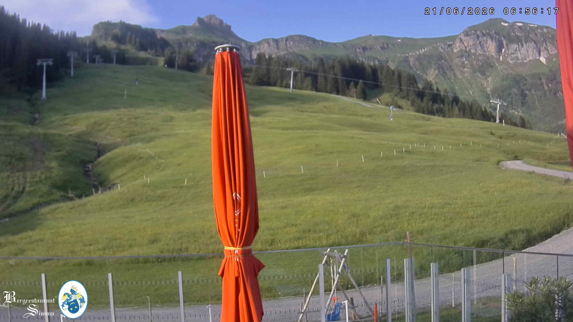 Archiv Foto Webcam Mellau: Aussicht vom Bergrestaurant Simma