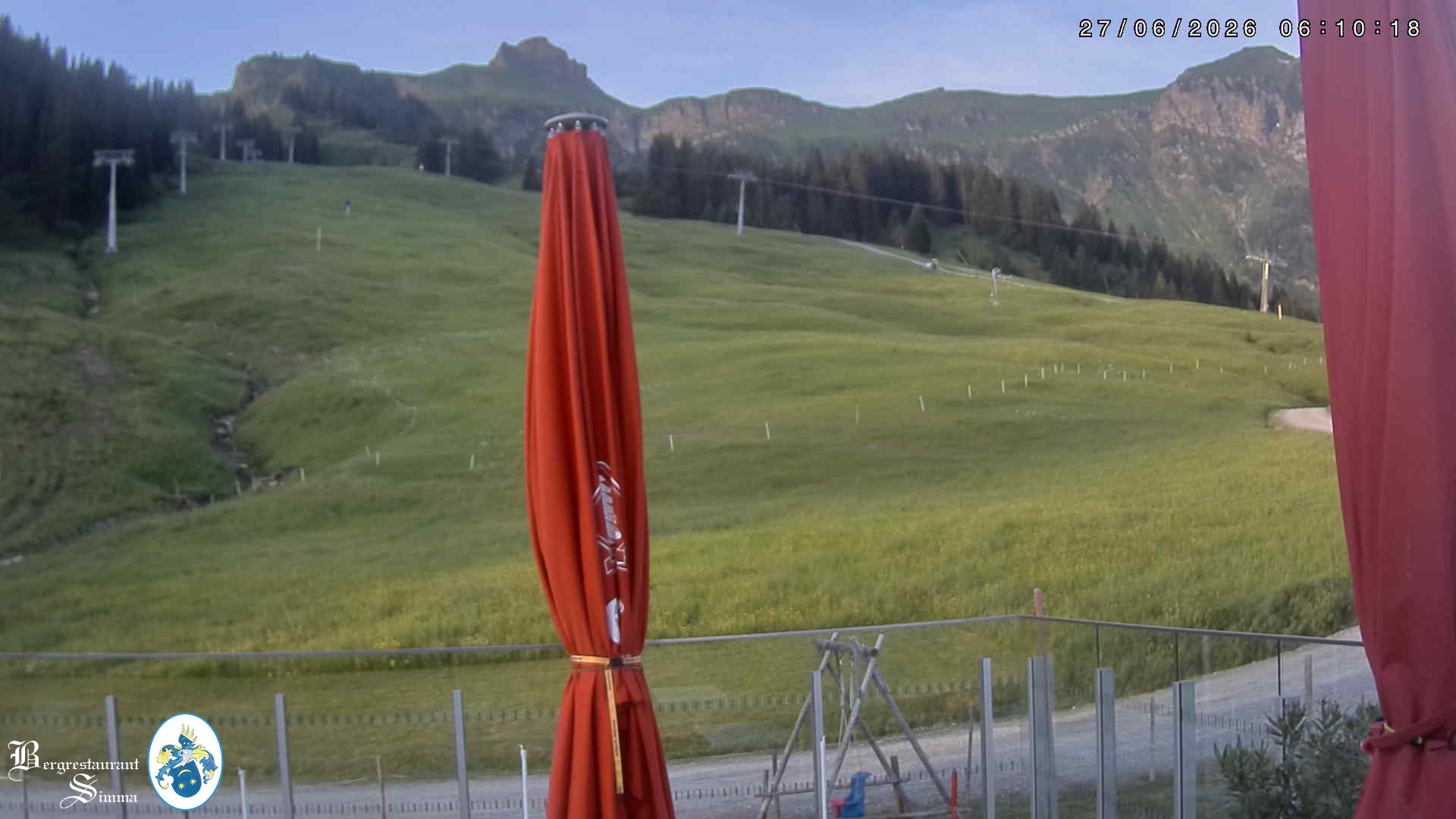 Archiv Foto Webcam Mellau: Aussicht vom Bergrestaurant Simma