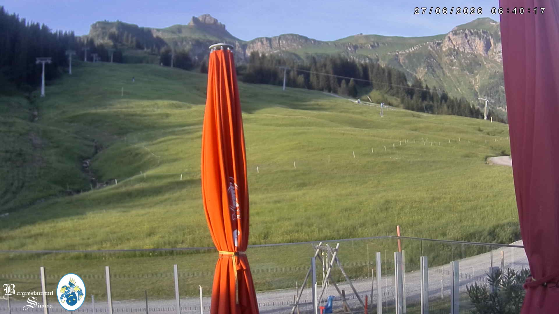 Archiv Foto Webcam Mellau: Aussicht vom Bergrestaurant Simma