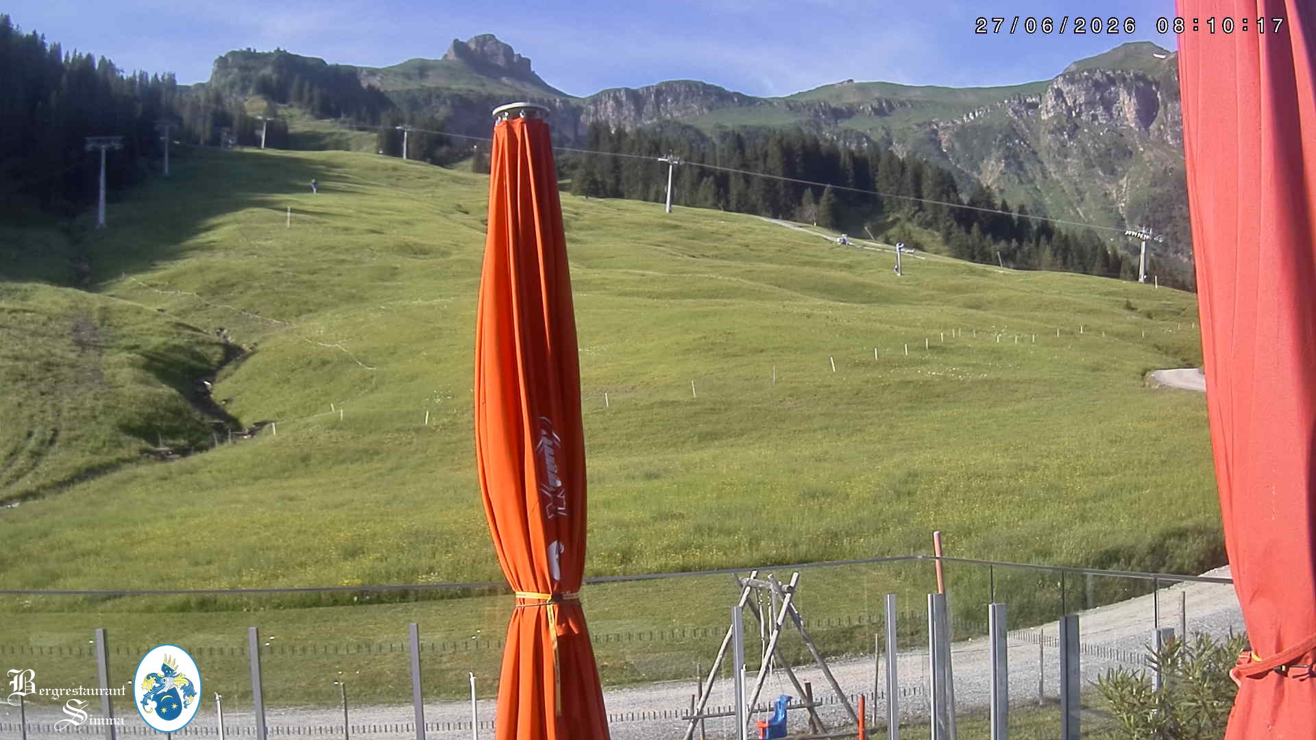 Archiv Foto Webcam Mellau: Aussicht vom Bergrestaurant Simma